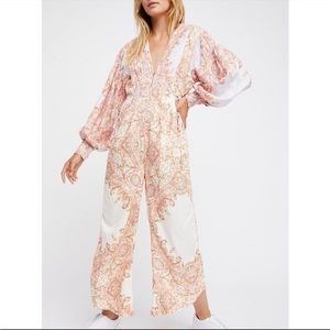 Free People Blooming Fields Jumpsuit